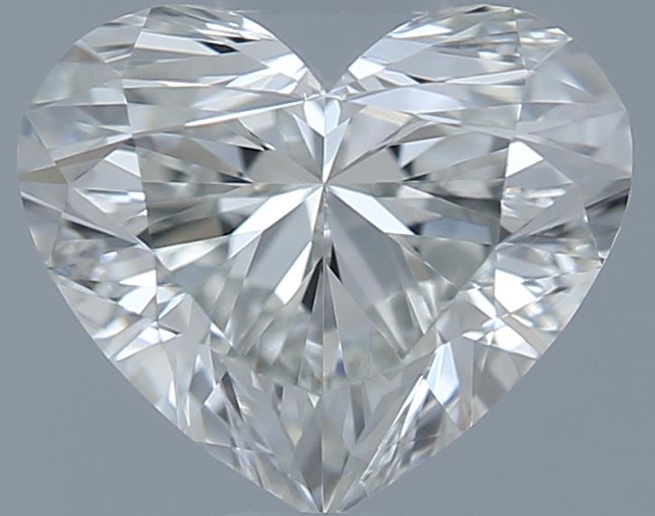 0.7ct Heart J VS1 Natural Diamond