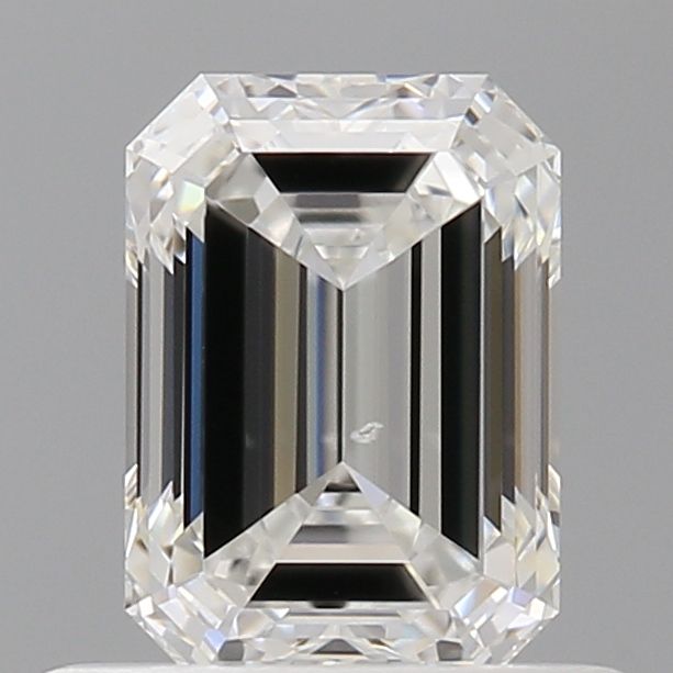 0.75ct Emerald F SI1 Natural Diamond