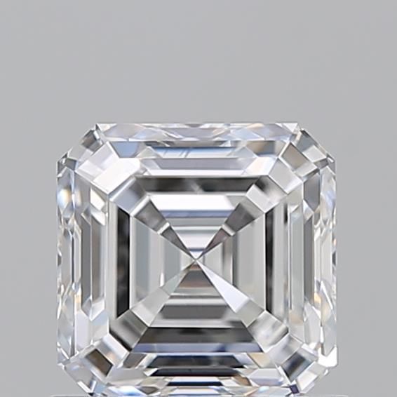 1.01ct Asscher F VS1 Natural Diamond