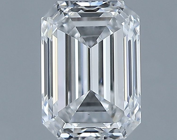 1.01ct Emerald F VS2 Natural Diamond