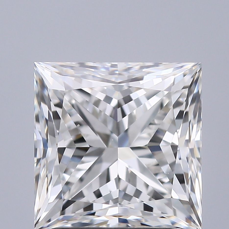 2.02ct Princess G VS2 Natural Diamond