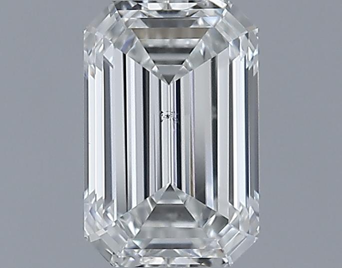 1ct Emerald H SI1 Natural Diamond