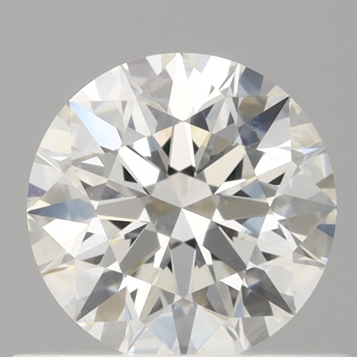 0.59ct Round F SI1 Natural Diamond