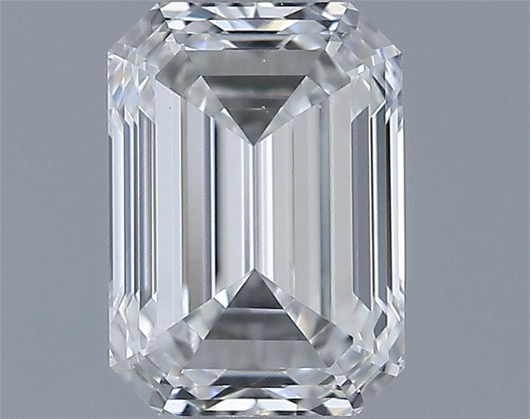 0.61ct Emerald F VS2 Natural Diamond
