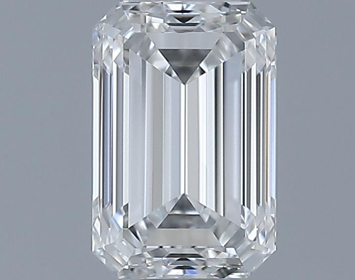0.7ct Emerald F VVS2 Natural Diamond