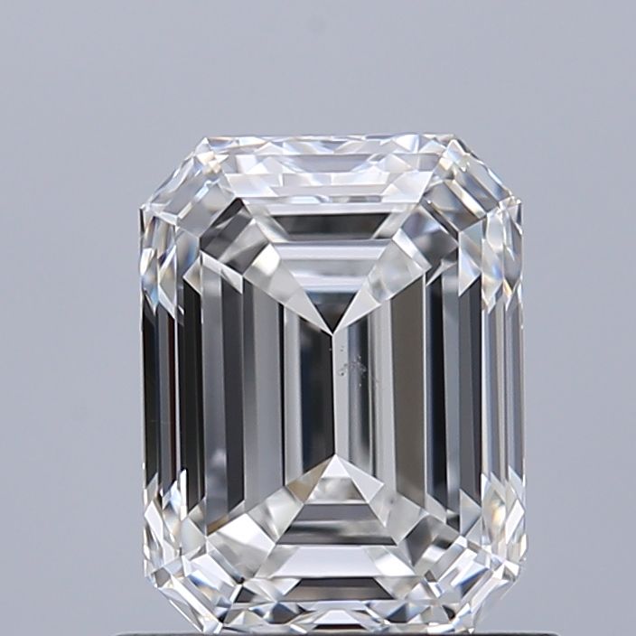 1ct Emerald F VS2 Natural Diamond