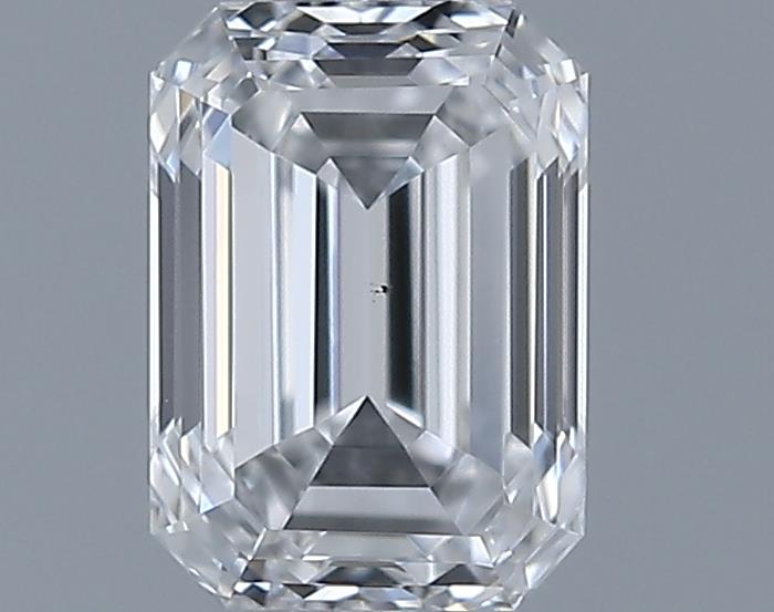 0.61ct Emerald D VS2 Natural Diamond