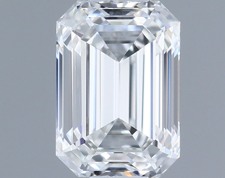 0.55ct Emerald F IF Natural Diamond