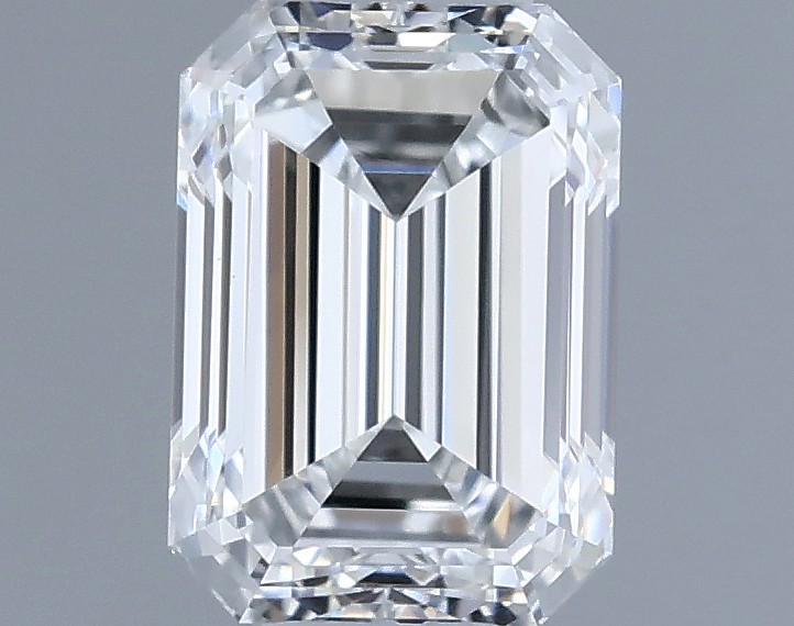 0.53ct Emerald F VVS1 Natural Diamond