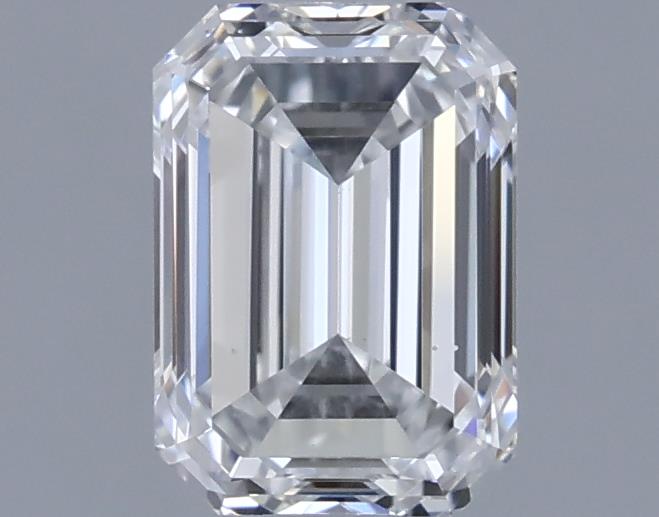 0.61ct Emerald E VS2 Natural Diamond