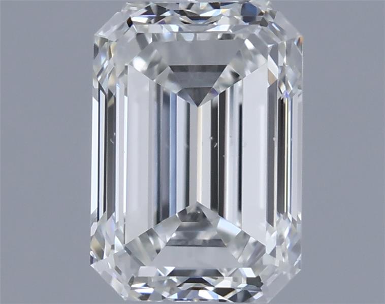 0.8ct Emerald F VS2 Natural Diamond