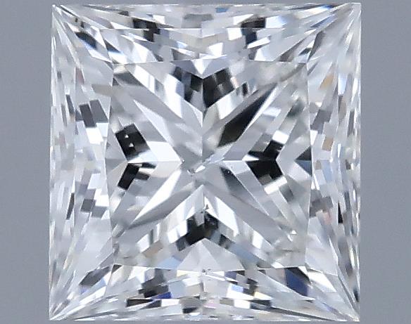 0.71ct Princess F SI2 Natural Diamond