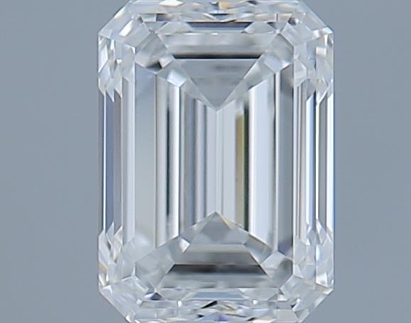 0.61ct Emerald F VVS1 Natural Diamond