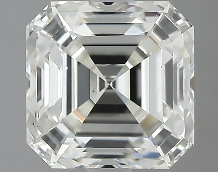 2ct Asscher J SI1 Natural Diamond