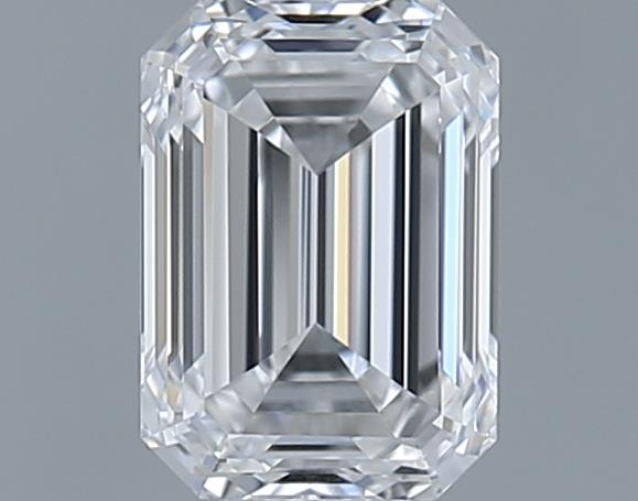 0.7ct Emerald D VVS1 Natural Diamond