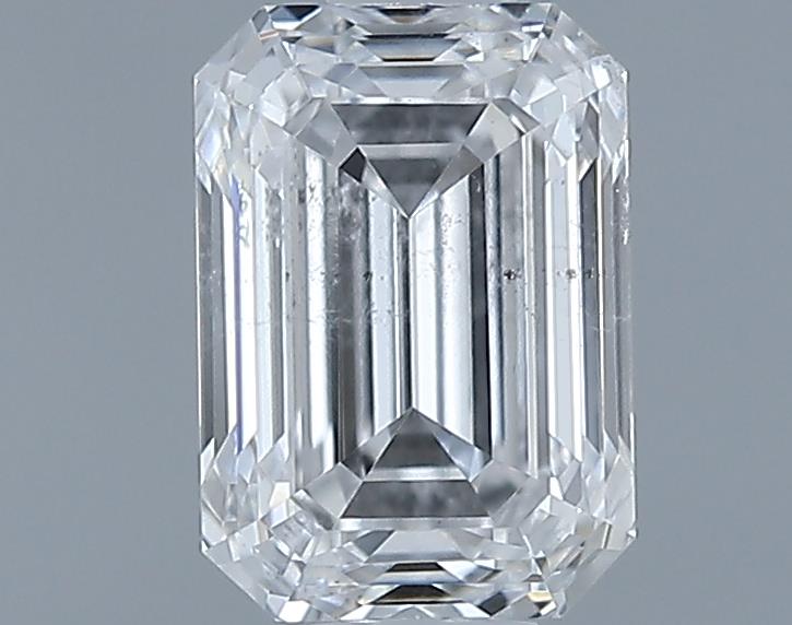 0.71ct Emerald E SI2 Natural Diamond