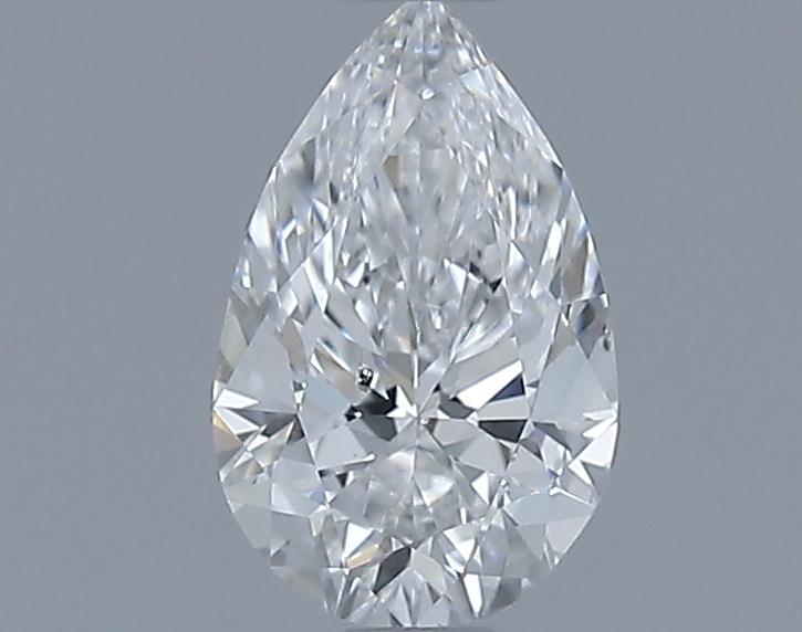 0.7ct Pear D SI2 Natural Diamond