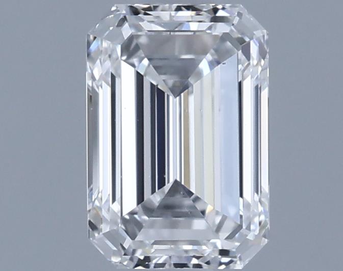 0.81ct Emerald D VS2 Natural Diamond