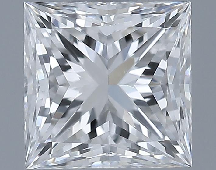 0.71ct Princess E VS2 Natural Diamond
