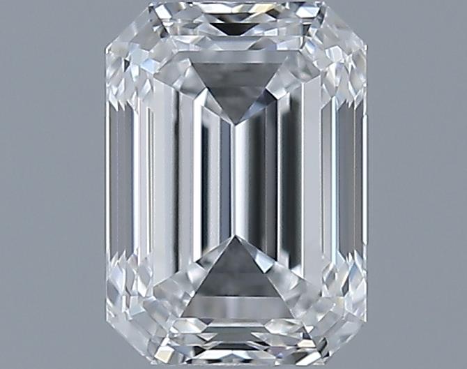 0.7ct Emerald E VVS1 Natural Diamond