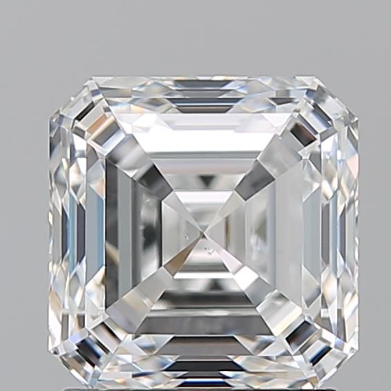 2.01ct Asscher F VS2 Natural Diamond