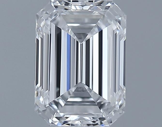 0.53ct Emerald D VVS2 Natural Diamond