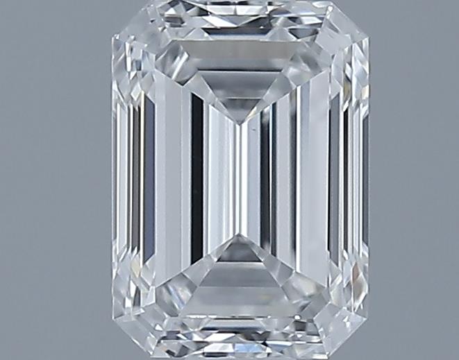 0.62ct Emerald F VS2 Natural Diamond