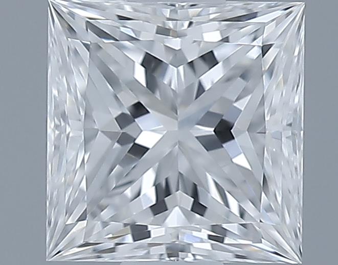 0.51ct Princess E VVS1 Natural Diamond