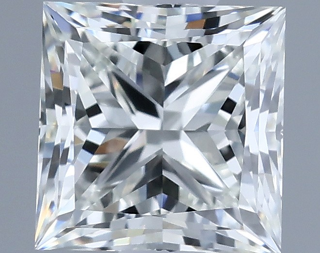 0.71ct Princess J VVS2 Natural Diamond