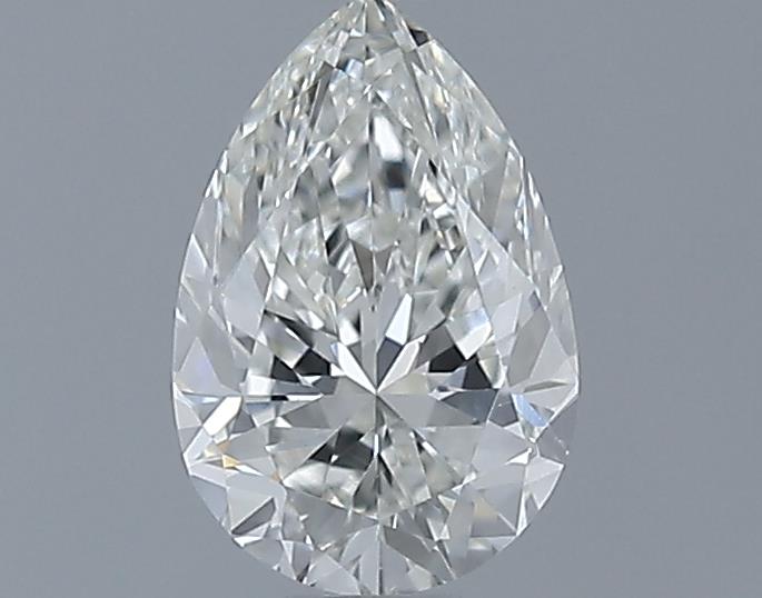 0.71ct Pear H VS1 Natural Diamond