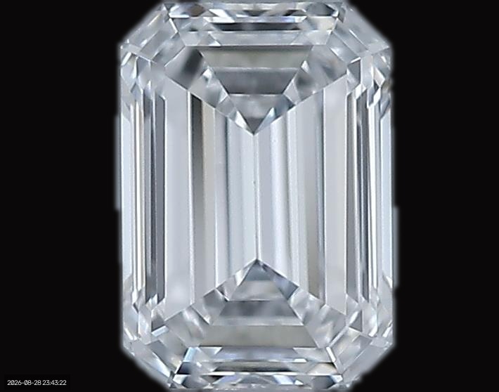 0.5ct Emerald E VVS2 Natural Diamond
