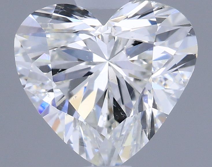 0.9ct Heart G SI1 Natural Diamond