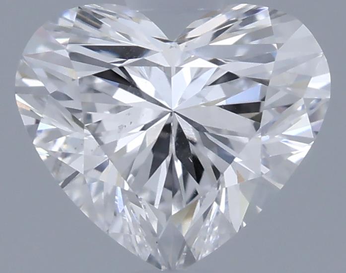 0.72ct Heart D SI2 Natural Diamond