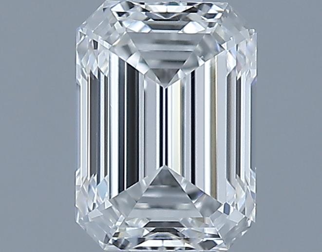 0.7ct Emerald F VS2 Natural Diamond