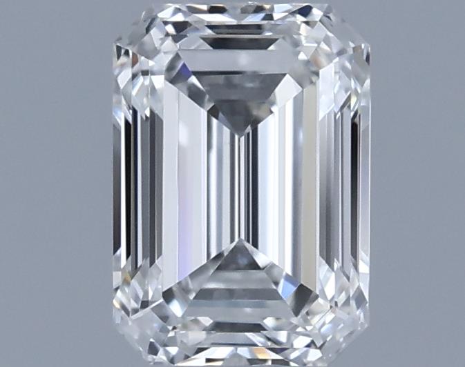 0.71ct Emerald F VS1 Natural Diamond