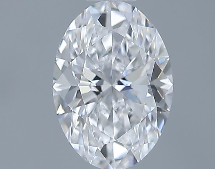 0.74ct Oval D VS2 Natural Diamond