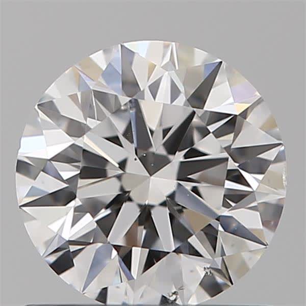 0.7ct Round D SI1 Natural Diamond