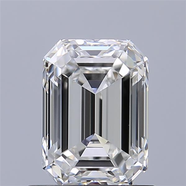 1.01ct Emerald F VS1 Natural Diamond