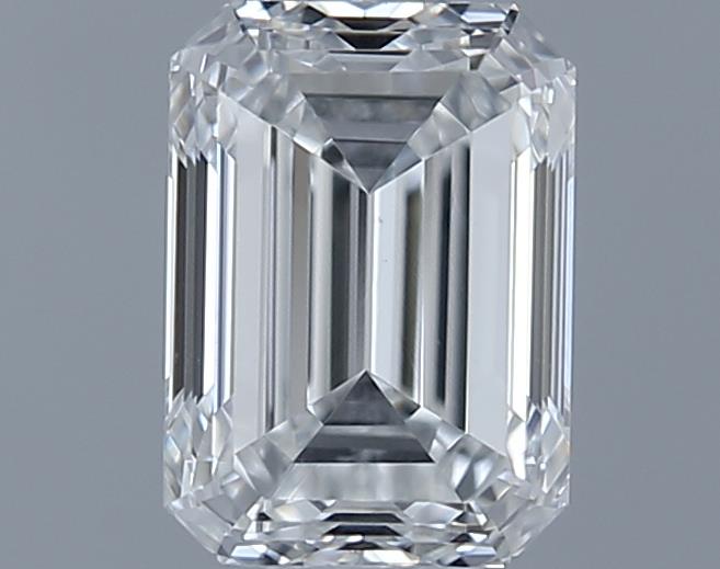 0.6ct Emerald F VS2 Natural Diamond