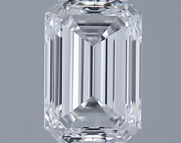 0.71ct Emerald D VVS2 Natural Diamond