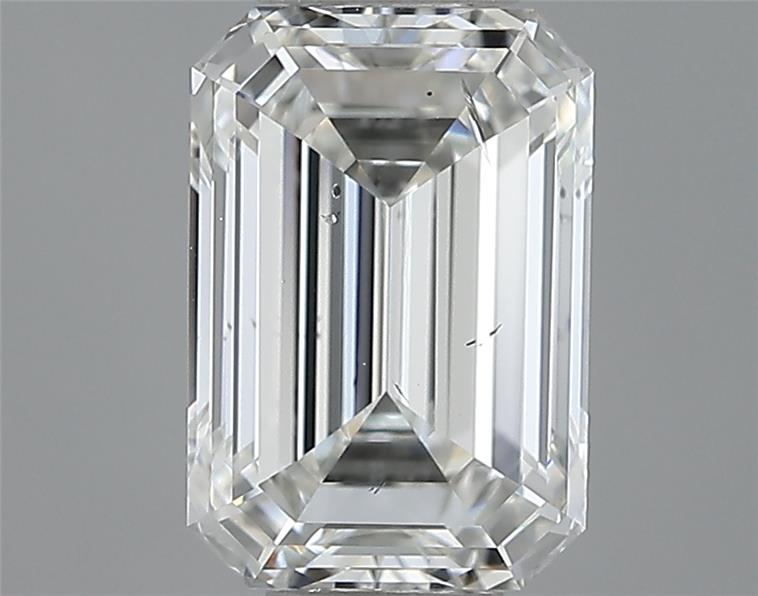 1.8ct Emerald G SI2 Natural Diamond