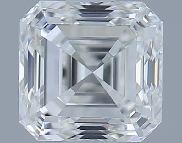 0.7ct Asscher H VS1 Natural Diamond