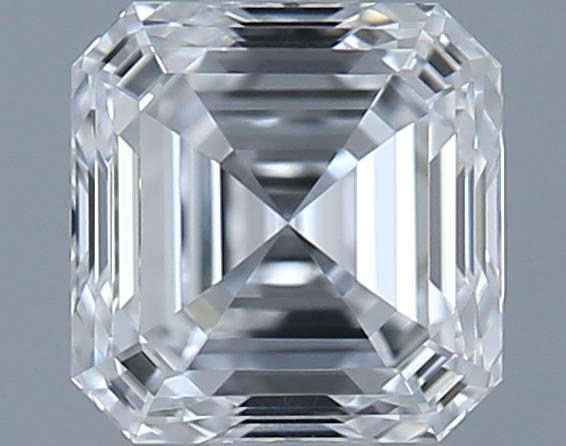0.64ct Asscher E VVS2 Natural Diamond