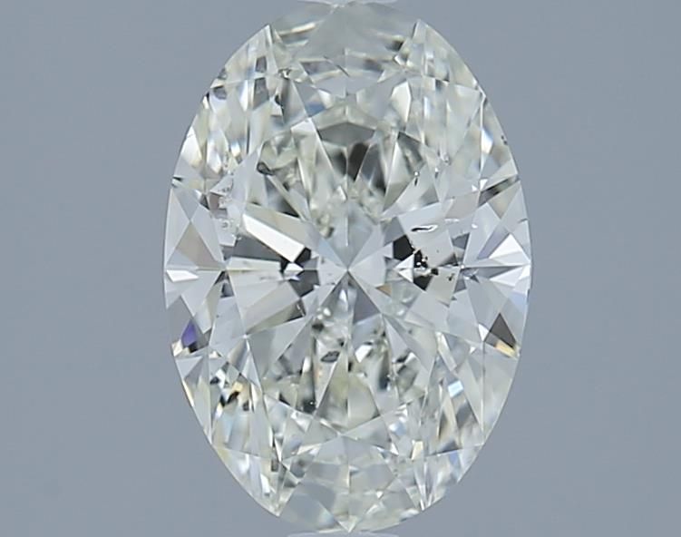1.7ct Oval L SI2 Natural Diamond