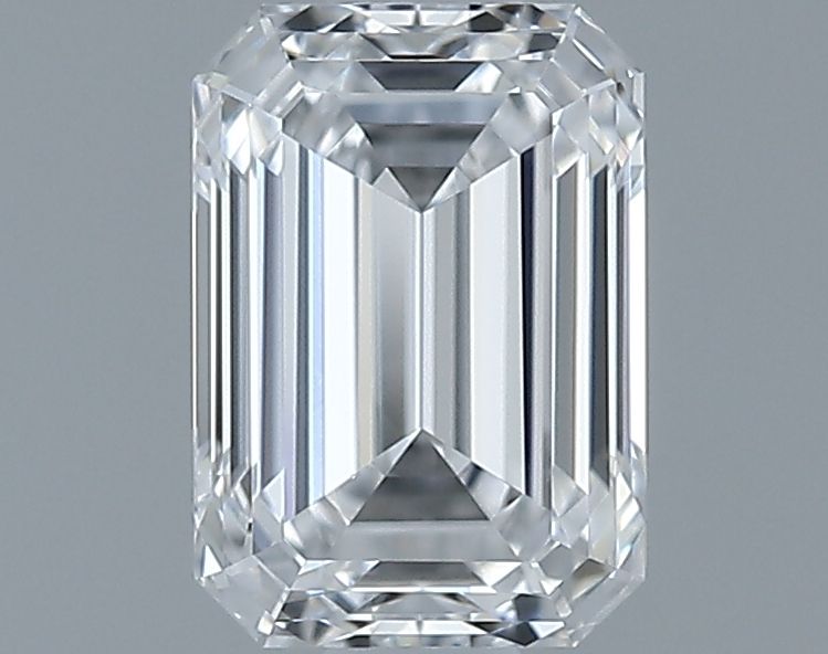 0.8ct Emerald D IF Natural Diamond