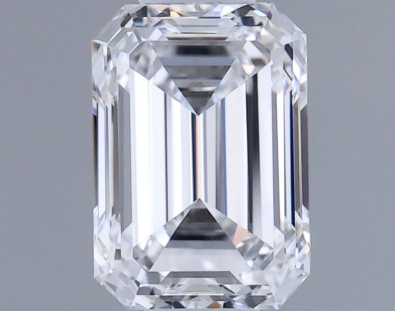 0.71ct Emerald D VVS2 Natural Diamond