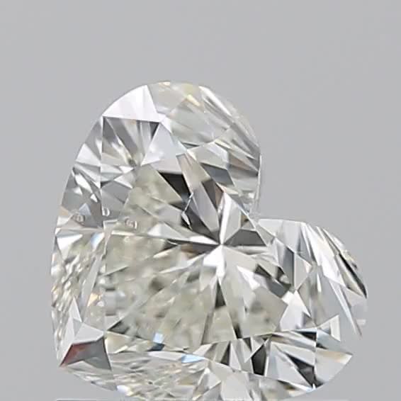 1.01ct Heart J SI1 Natural Diamond