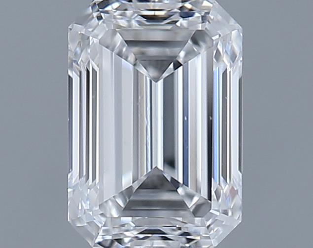 0.61ct Emerald E VS2 Natural Diamond