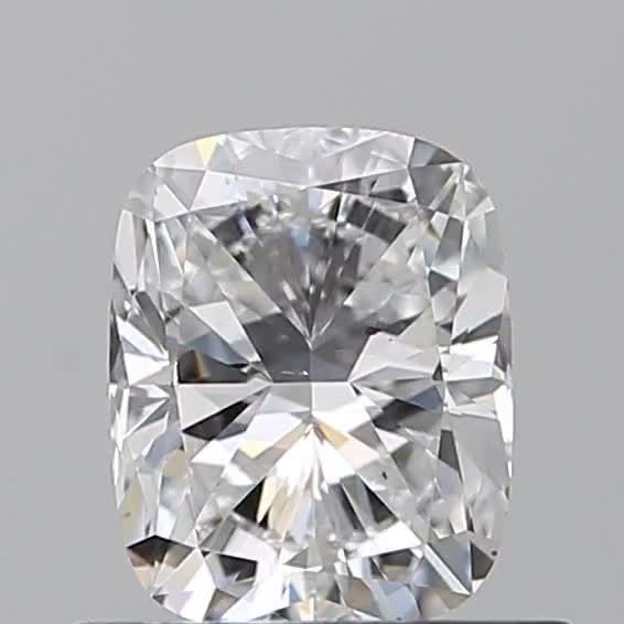 0.7ct Cushion D SI1 Natural Diamond