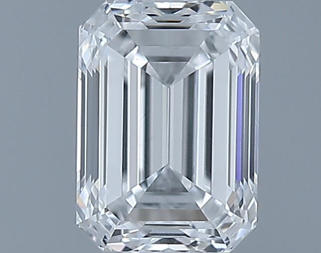 0.7ct Emerald E VS2 Natural Diamond